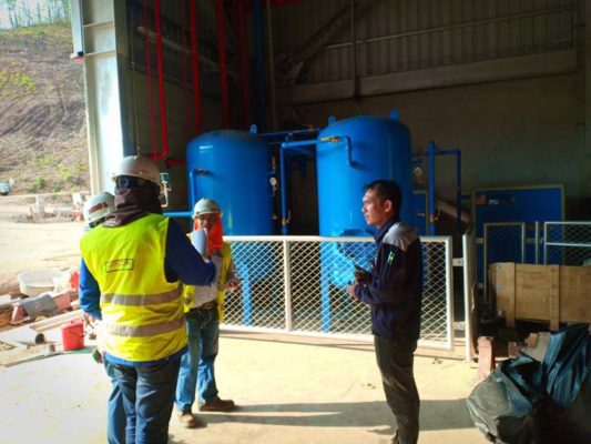 ติดตั้งปั๊มลสกรู Comptech CT-15