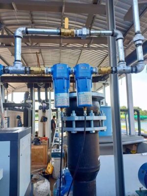 ติดตั้งปั๊มลมสกรู Comptech Complete Set